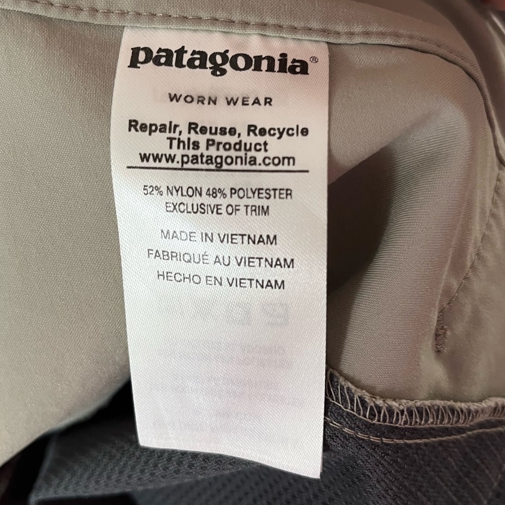 Patagonia RPS Rock Pants Regular Grey 83071 SHLE Shale - Picture 10 of 10